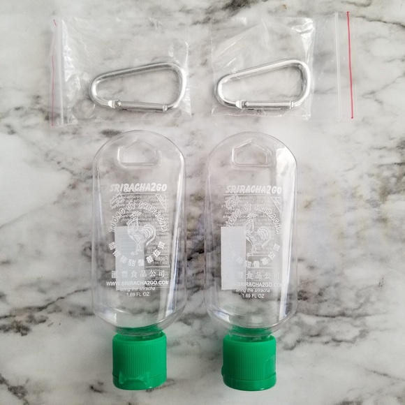 *SOLD* Sriracha Keychains, Qty 2 (Empty Bottles) - Picture 3 of 6